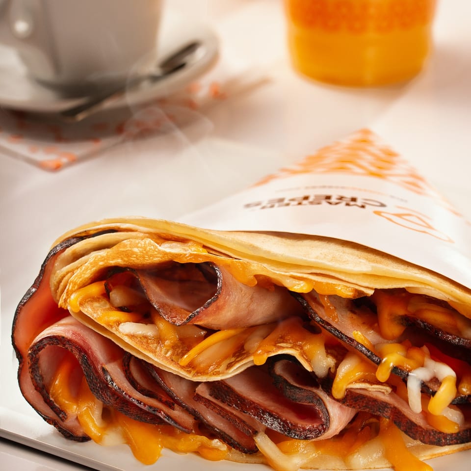 Southwest omelette crêpe
