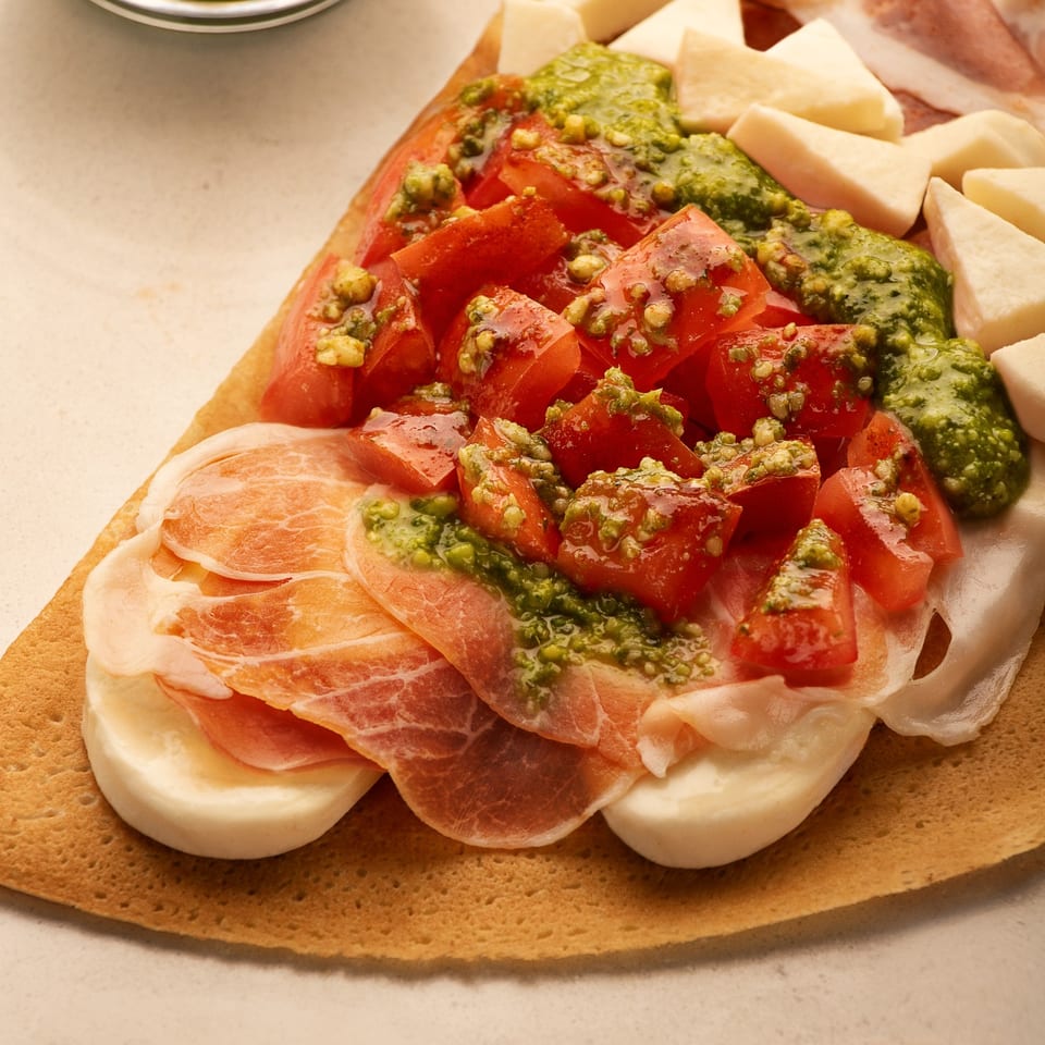 Caprese crêpe