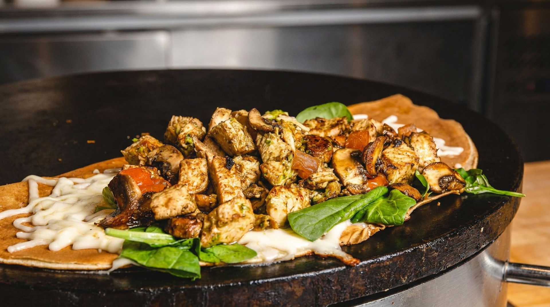 A world of flavor on one griddle