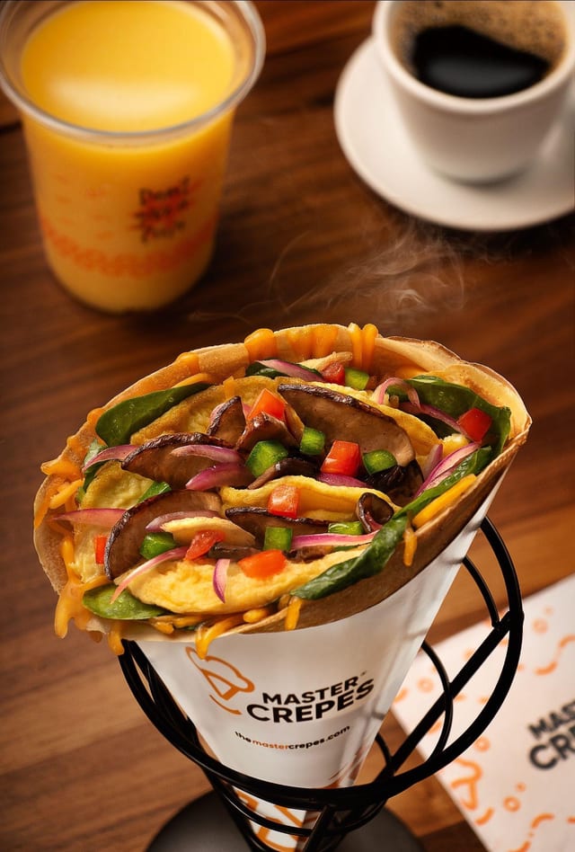 Veggie Omelette.