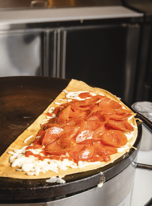Home-Style Pizza.