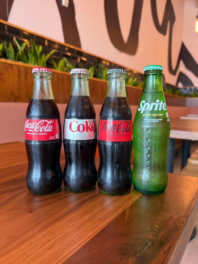 Sodas.